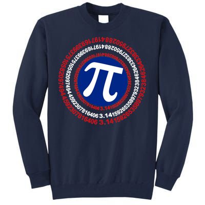 Captain Pi Day 3.14 Superhero Tall Sweatshirt