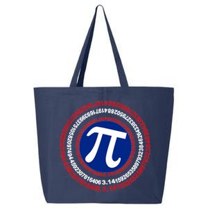 Captain Pi Day 3.14 Superhero 25L Jumbo Tote