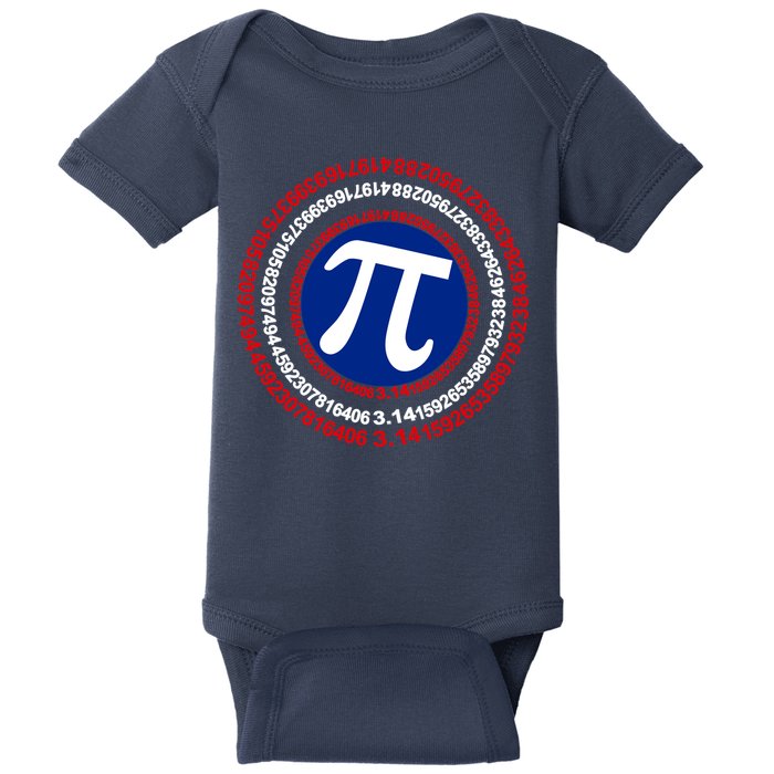 Captain Pi Day 3.14 Superhero Baby Bodysuit
