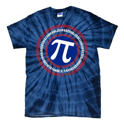 Captain Pi Day 3.14 Superhero Tie-Dye T-Shirt