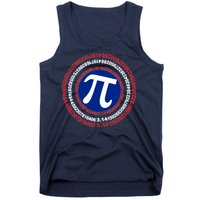 Captain Pi Day 3.14 Superhero Tank Top