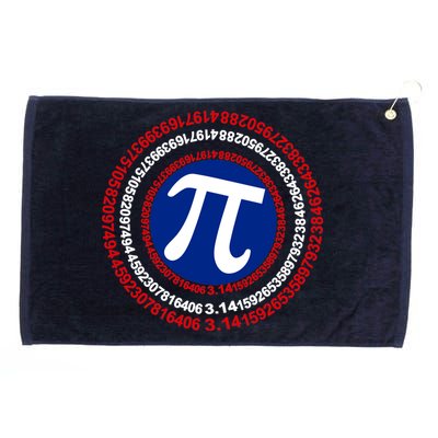 Captain Pi Day 3.14 Superhero Grommeted Golf Towel