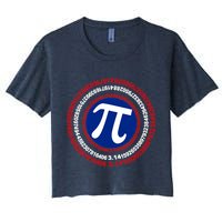 Captain Pi Day 3.14 Superhero Crop Top
