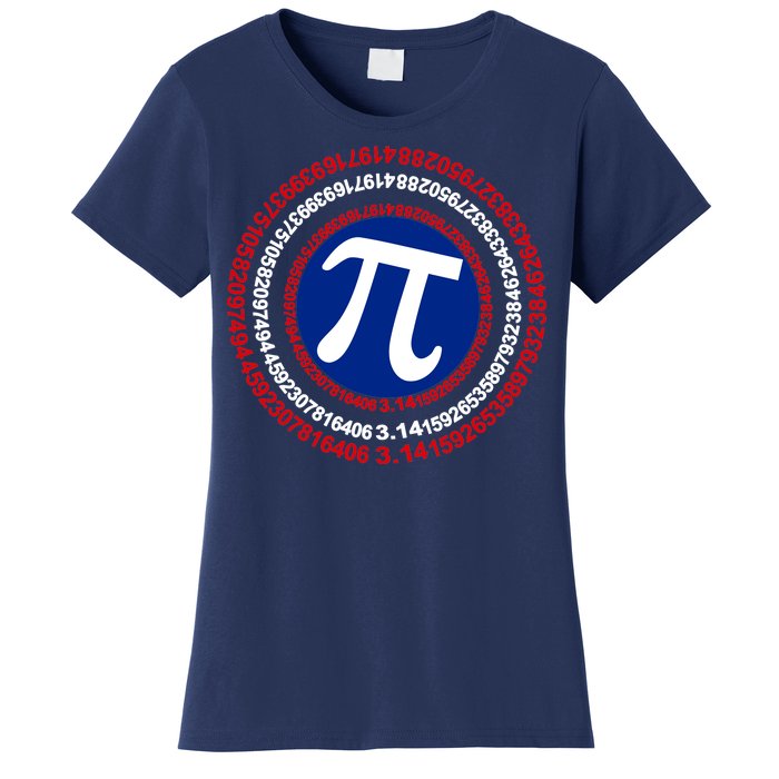 Captain Pi Day 3.14 Superhero Women's T-Shirt