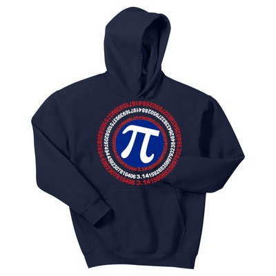 Captain Pi Day 3.14 Superhero Kids Hoodie