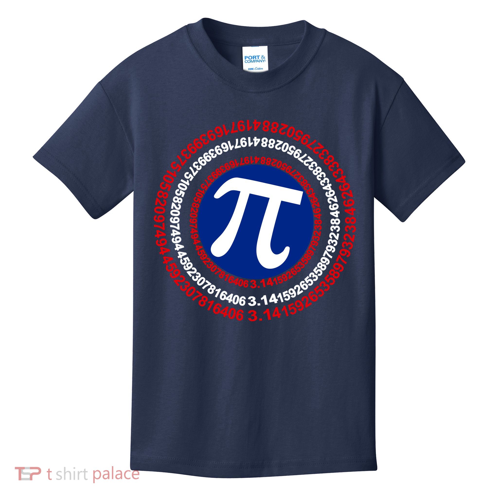 Captain Pi Day 3.14 Superhero Kids T-Shirt