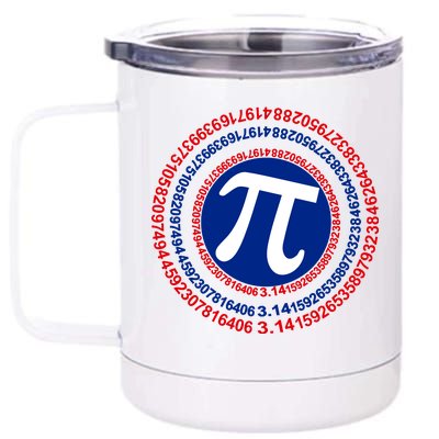 Captain Pi Day 3.14 Superhero 12 oz Stainless Steel Tumbler Cup