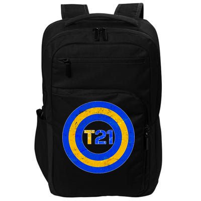 Captain T21 Shield - Down Syndrome Awareness Impact Tech Backpack