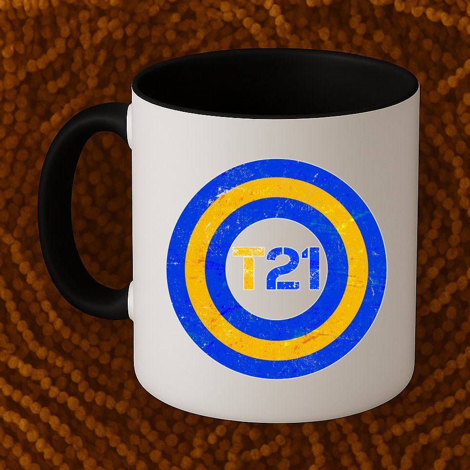 Captain T21 Shield - Down Syndrome Awareness Mug