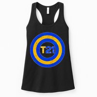 Captain T21 Shield - Down Syndrome Awareness Womens Tank Top