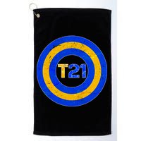 Captain T21 Shield - Down Syndrome Awareness Golf Towel
