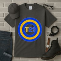 Captain T21 Shield - Down Syndrome Awareness Tall T-Shirt