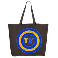 Captain T21 Shield - Down Syndrome Awareness 25L Jumbo Tote