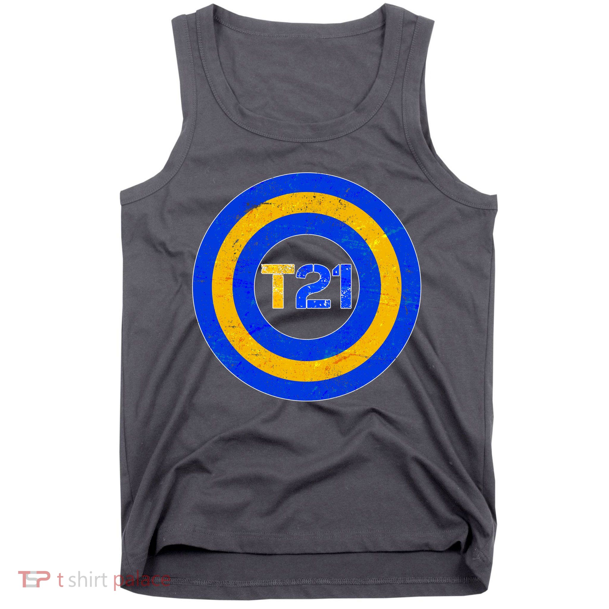Captain T21 Shield - Down Syndrome Awareness Tank Top