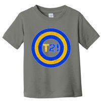 Captain T21 Shield - Down Syndrome Awareness Toddler T-Shirt