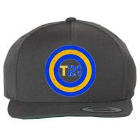 Captain T21 Shield - Down Syndrome Awareness Wool Snapback Cap