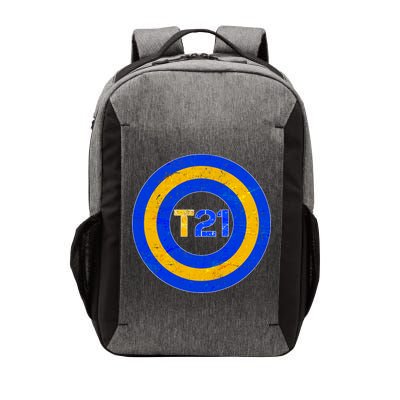 Captain T21 Shield - Down Syndrome Awareness Vector Backpack