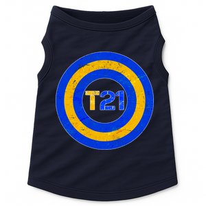 Captain T21 Shield - Down Syndrome Awareness Doggie Tank