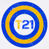 Captain T21 Shield - Down Syndrome Awareness Garment-Dyed Sweatshirt