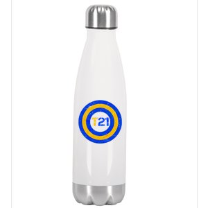 Captain T21 Shield - Down Syndrome Awareness Stainless Steel Insulated Water Bottle