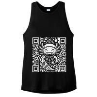 Christmas Axolotl Qr Code Ugly Ladies PosiCharge Tri-Blend Wicking Tank