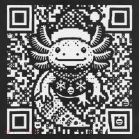 Christmas Axolotl Qr Code Ugly Cool Comfort Performance Bucket Hat