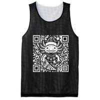 Christmas Axolotl Qr Code Ugly Mesh Reversible Basketball Jersey Tank