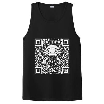 Christmas Axolotl Qr Code Ugly PosiCharge Competitor Tank