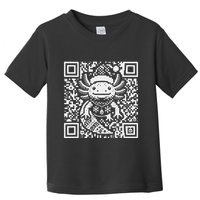 Christmas Axolotl Qr Code Ugly Toddler T-Shirt