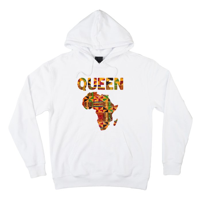 Cool African Queen Art Kente Cloth Africa Ghana Hoodie