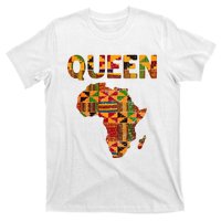 Cool African Queen Art Kente Cloth Africa Ghana T-Shirt