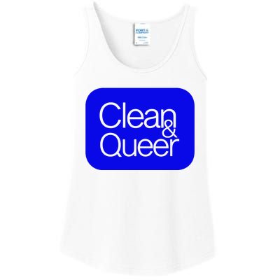 CLEAN AND QUEER Ladies Essential Tank