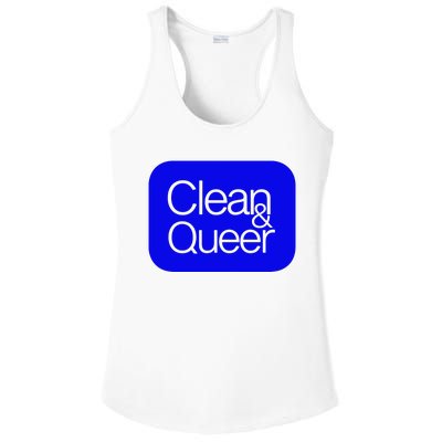 CLEAN AND QUEER Ladies PosiCharge Competitor Racerback Tank