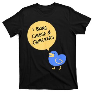 Cheese and Quackers Duck pun T-Shirt