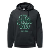 Club Athletic Quad Club Performance Fleece Hoodie