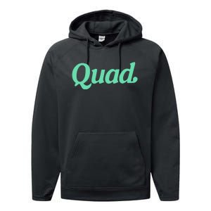 Club Athletic Quad Club Performance Fleece Hoodie