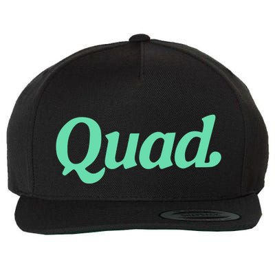 Club Athletic Quad Club Wool Snapback Cap