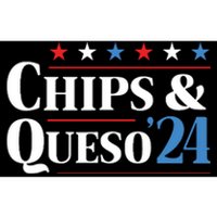 Chips And Queso 2024 Funny Presidential Election 2024 Bumper Sticker