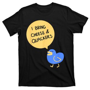 Cheese And Quackers Duck Pun T-Shirt