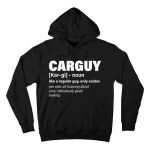 Car Guy Definition Classic Funny Hoodie