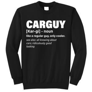 Car Guy Definition Classic Funny Sweatshirt