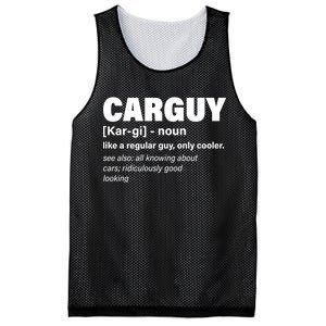 Car Guy Definition Classic Funny Mesh Reversible Basketball Jersey Tank