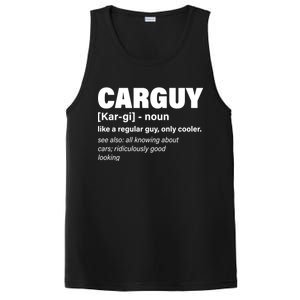 Car Guy Definition Classic Funny PosiCharge Competitor Tank