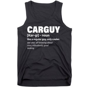 Car Guy Definition Classic Funny Tank Top