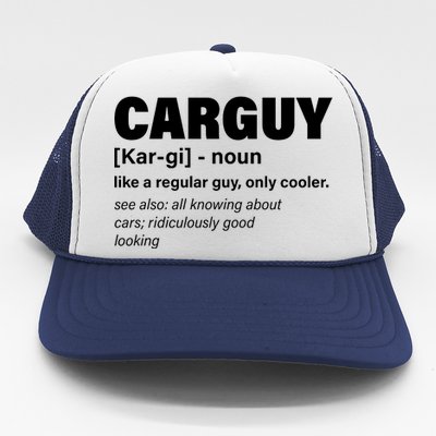 Car Guy Definition Classic Funny Trucker Hat