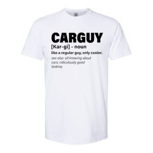 Car Guy Definition Classic Funny Softstyle CVC T-Shirt