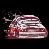 Car Motorsport Drifting City Backpack