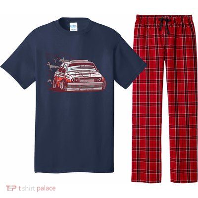 Car Motorsport Drifting Pajama Set