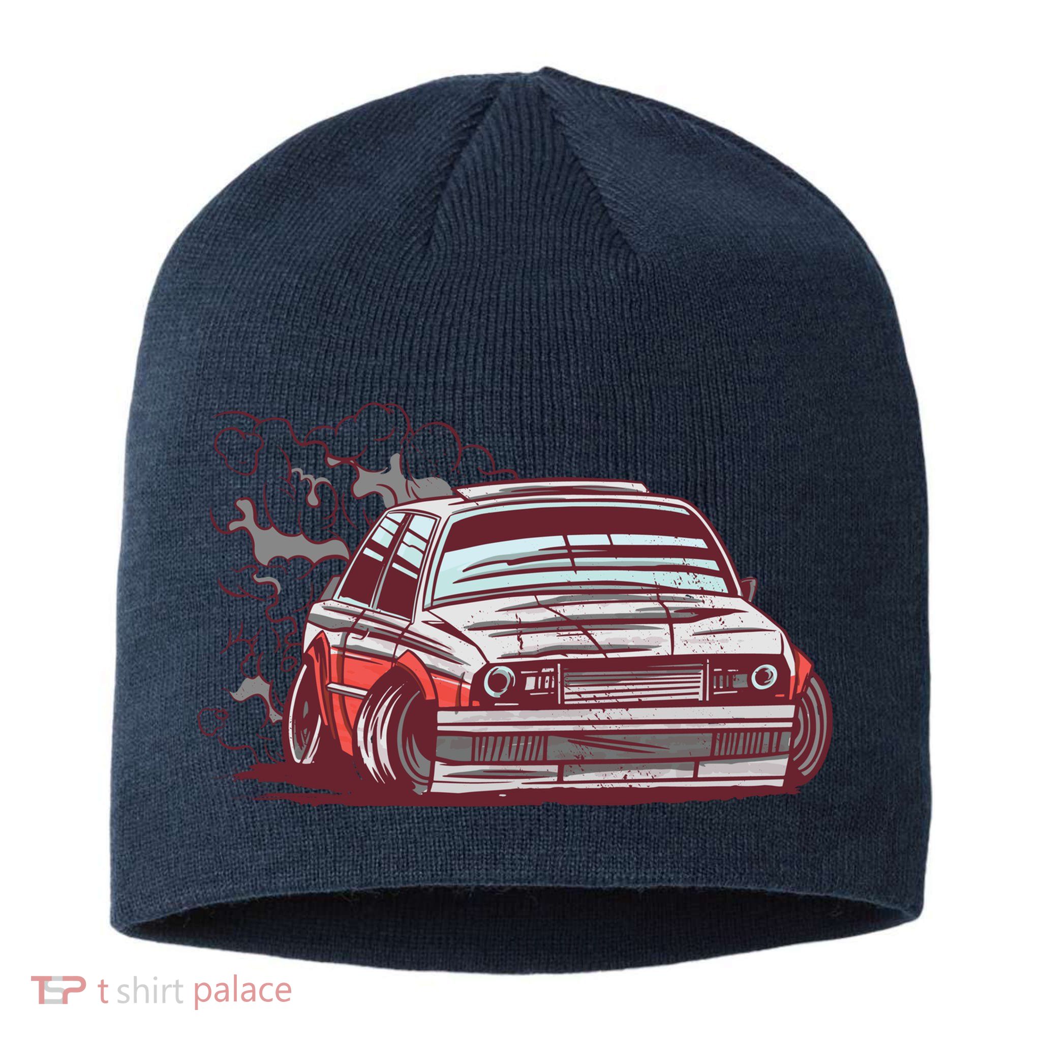 Car Motorsport Drifting Sustainable Beanie