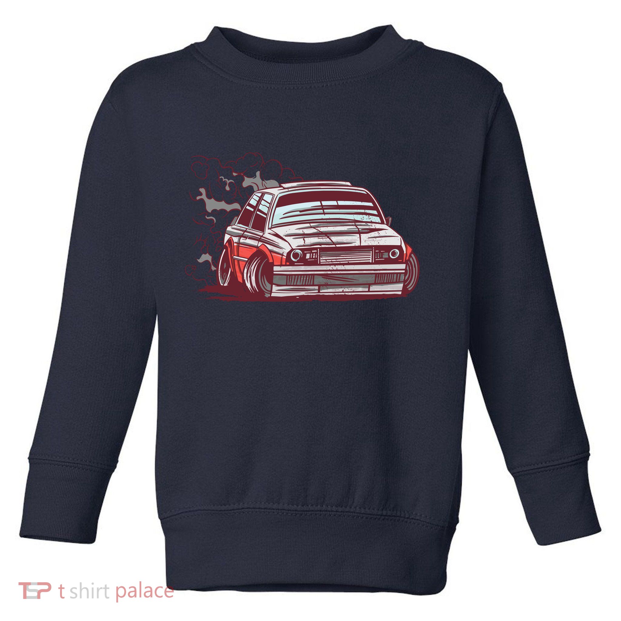 Car Motorsport Drifting Toddler Sweatshirt